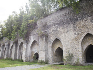 Interesting structures along our path from Peruwelz to Tournai