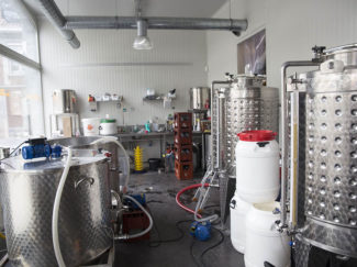 The small brewery Le Bierodrome in Tournai